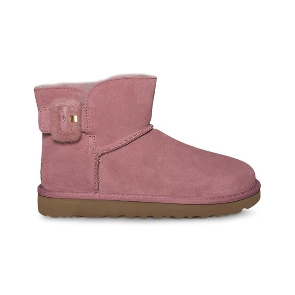 UGG Mini Fluff Buckle Pink Dawn Boots Women's - Main Image